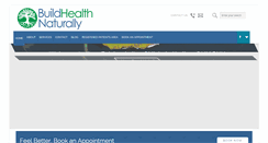 Desktop Screenshot of buildhealthnaturally.com